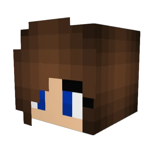 Miss_M4ry Minecraft avatar head, 3D render