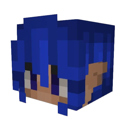 Miss__Arcadia Minecraft avatar head, 3D render