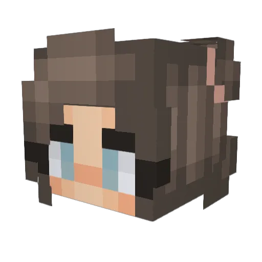 Miss__Lily Minecraft avatar head, 3D render