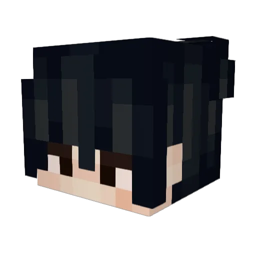 MissaEggVentures Minecraft avatar head, 3D render