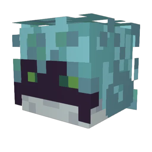 Missalchichax Minecraft avatar head, 3D render