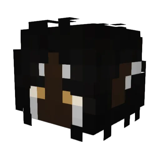 Missandryst Minecraft avatar head, 3D render