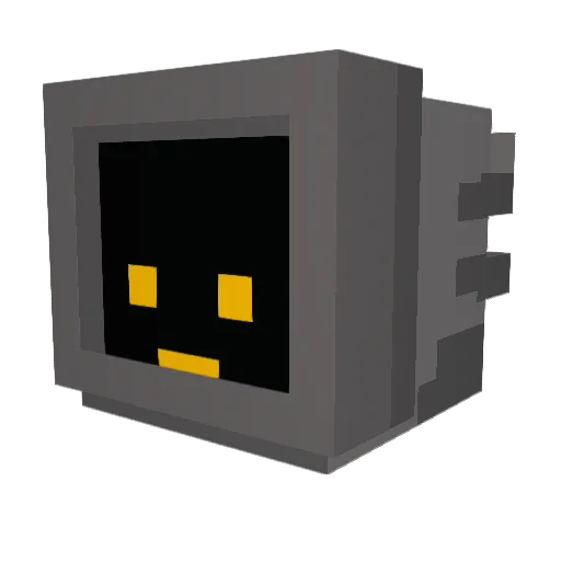 MissedByMost Minecraft avatar head, 3D render