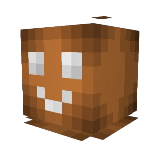 Missemanden Minecraft avatar head, 3D render