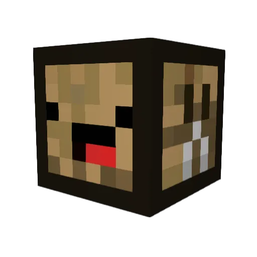 Missepiccrafter Minecraft avatar head, 3D render