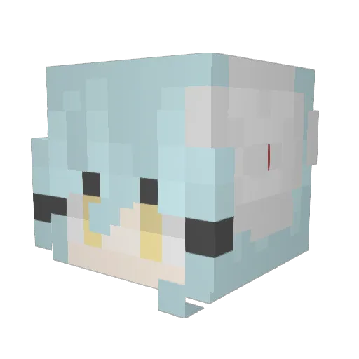 Misser021 Minecraft avatar head, 3D render