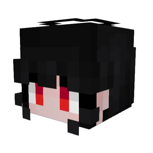 Missery_44 Minecraft avatar head, 3D render