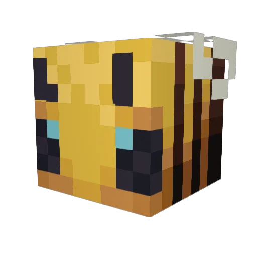 MissingLogic Minecraft avatar head, 3D render