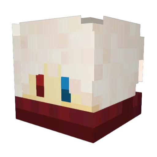 MissipiGames Minecraft avatar head, 3D render