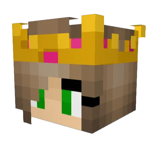 Missmorpheus6141 Minecraft avatar head, 3D render