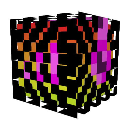 Missp1zz Minecraft avatar head, 3D render