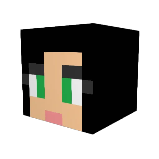 Missy__ Minecraft avatar head, 3D render