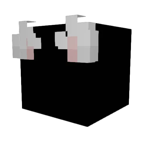Mist1ck Minecraft avatar head, 3D render