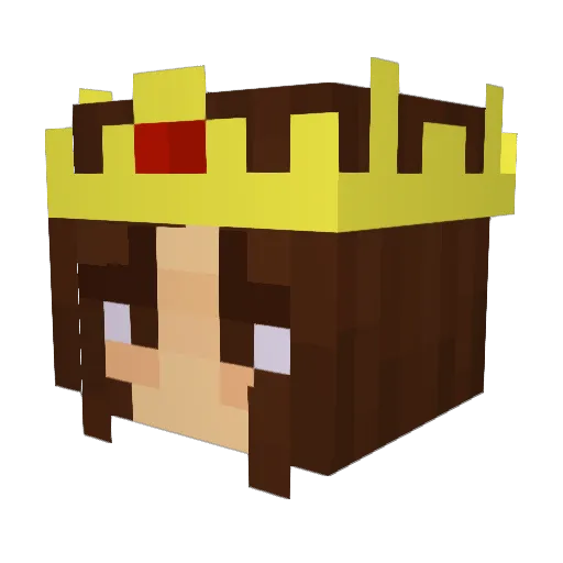 Mist5558 Minecraft avatar head, 3D render