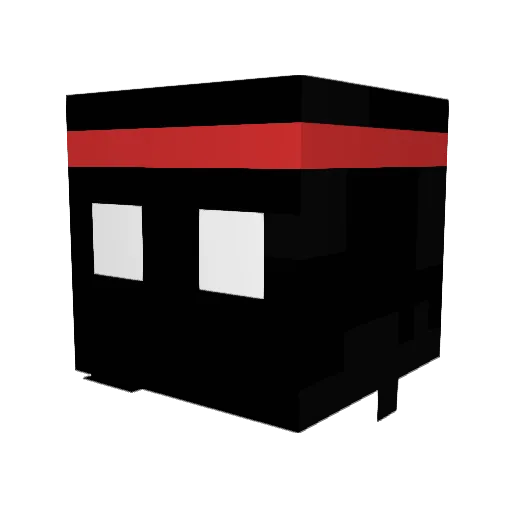 MistRJj Minecraft avatar head, 3D render