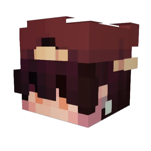 Mist_1121 Minecraft avatar head, 3D render