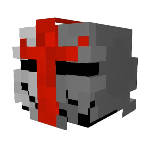 MistaFly Minecraft avatar head, 3D render