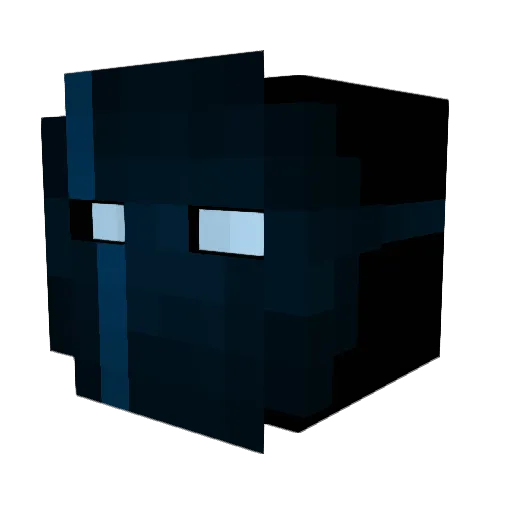 Mistake915 Minecraft avatar head, 3D render
