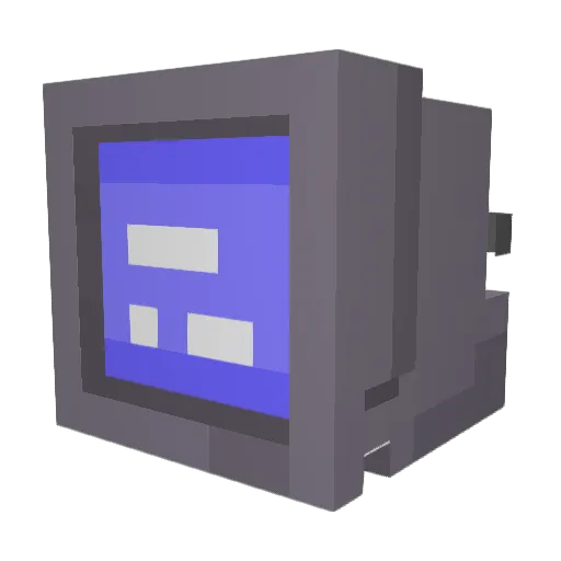 Mistao__ Minecraft avatar head, 3D render