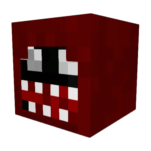 MisterAwsum14 Minecraft avatar head, 3D render