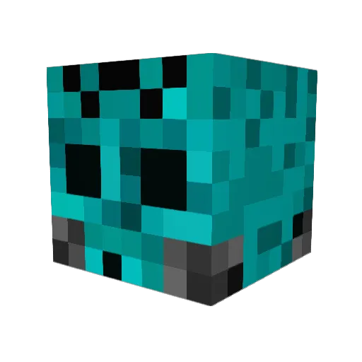 MisterBerzerk5 Minecraft avatar head, 3D render