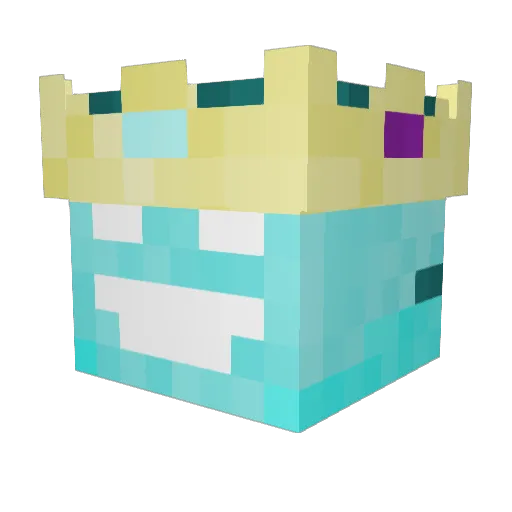 MisterBlockist Minecraft avatar head, 3D render