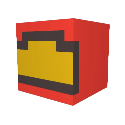 MisterClaped Minecraft avatar head, 3D render