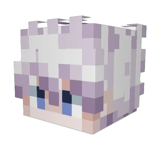 MisterDoowap Minecraft avatar head, 3D render