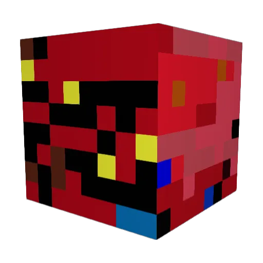 MisterGreen13 Minecraft avatar head, 3D render