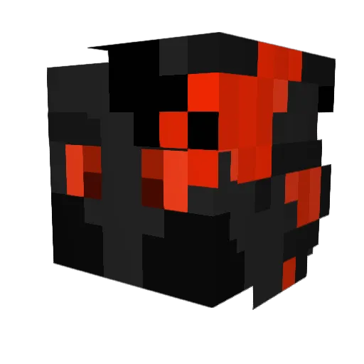 MisterHeavenly Minecraft avatar head, 3D render