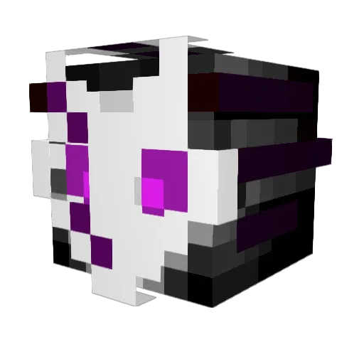MisterKKG Minecraft avatar head, 3D render