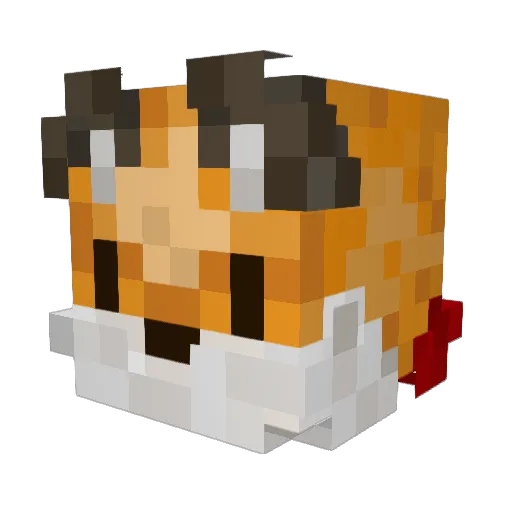 MisterKyro Minecraft avatar head, 3D render