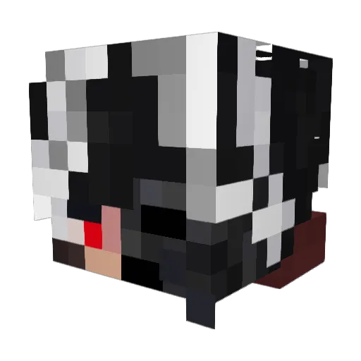 MisterMads310 Minecraft avatar head, 3D render