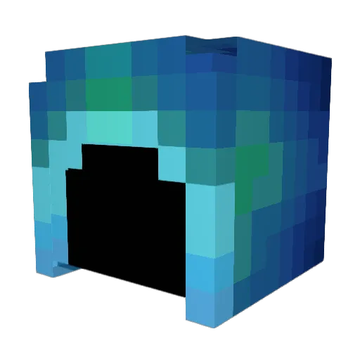 MisterMagic42 Minecraft avatar head, 3D render