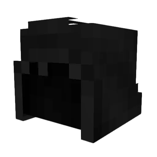 MisterPoppy_ Minecraft avatar head, 3D render