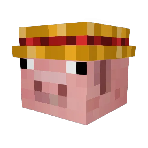 MisterRoma13 Minecraft avatar head, 3D render