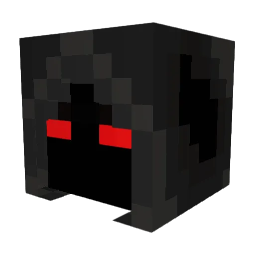 MisterShempy Minecraft avatar head, 3D render