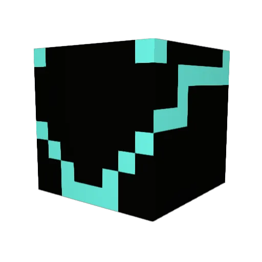MisterSinatra Minecraft avatar head, 3D render