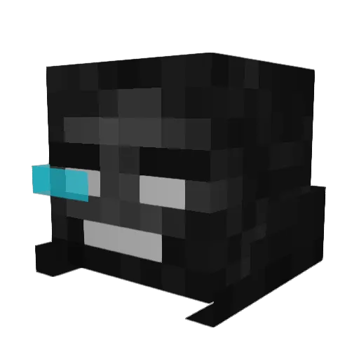 MisterSkull663 Minecraft avatar head, 3D render