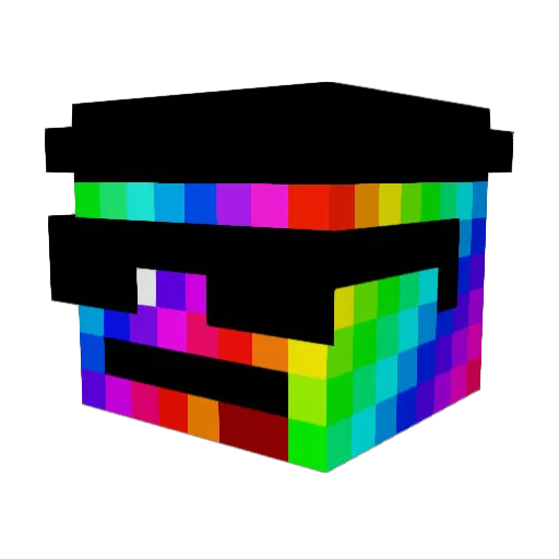 MisterSwager Minecraft avatar head, 3D render