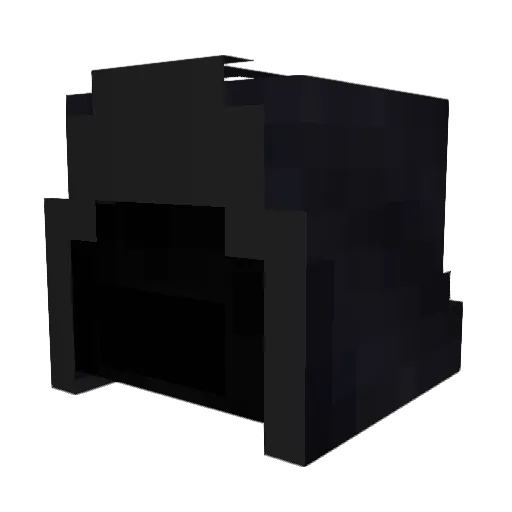 MisterV4 Minecraft avatar head, 3D render