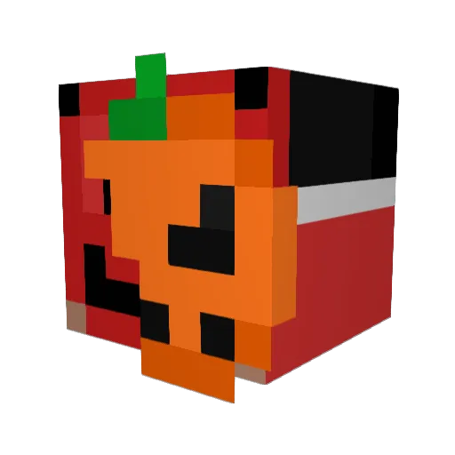 MisterX8968 Minecraft avatar head, 3D render
