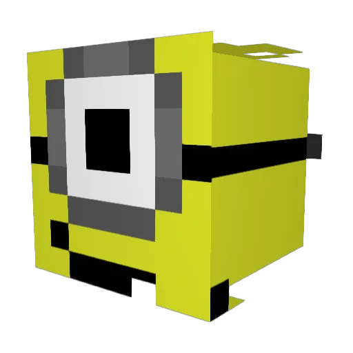 MisterXaa Minecraft avatar head, 3D render