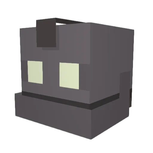 MisterYeti_ Minecraft avatar head, 3D render