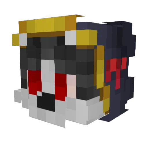 Mister_Cedric Minecraft avatar head, 3D render