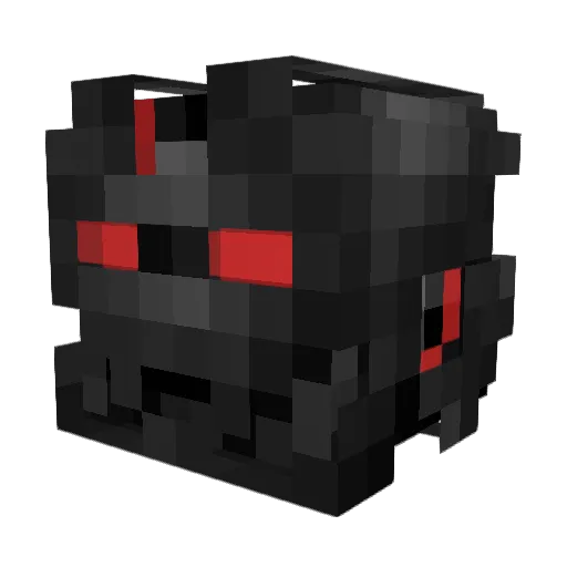 Mister_Drk Minecraft avatar head, 3D render