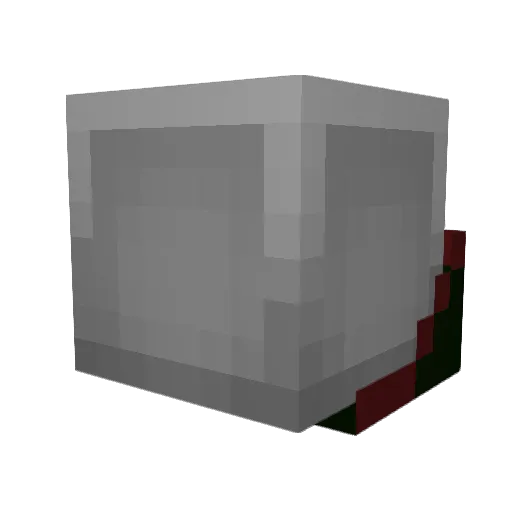 Mister_Freez Minecraft avatar head, 3D render