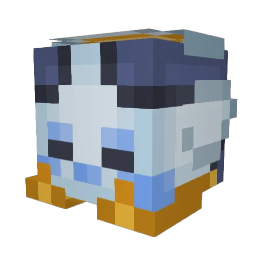 Mister_NXT Minecraft avatar head, 3D render