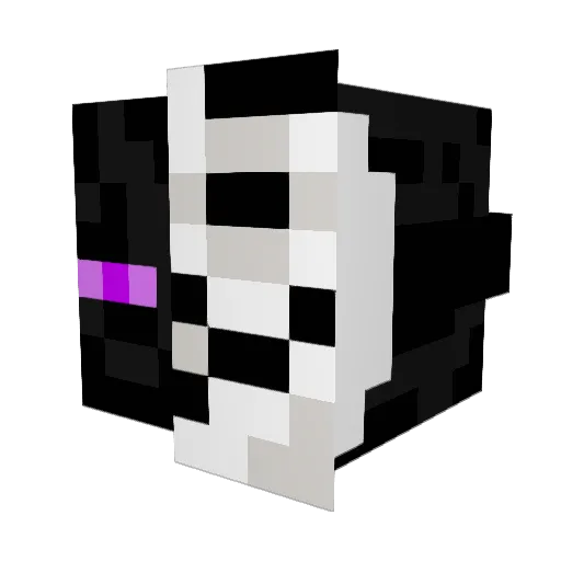 Mister_Nite Minecraft avatar head, 3D render