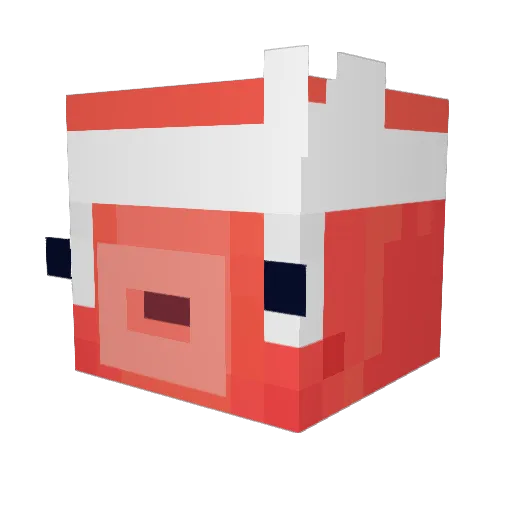 Mister_Rogers985 Minecraft avatar head, 3D render